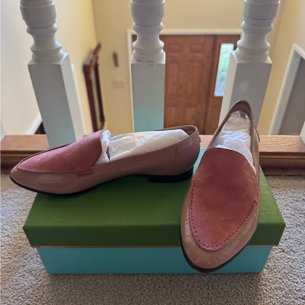 Kate Spade “Carima” real leather loafers, size 6, color cumin, never worn